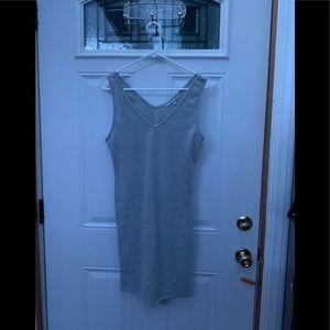 Velour type of body con dress